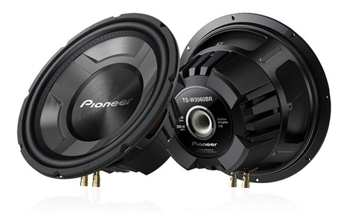 Subwoofer Pioneer 12 Polegada 350w Rms Bobina Simples 4 Ohms