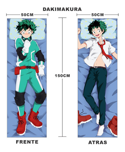 Cojin Dakimakura Deku No Hero Academy Bakugo D150