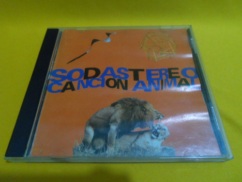 Cd Soda Stereo Canción Animal, Venezuela 1990 Etiqueta Roja