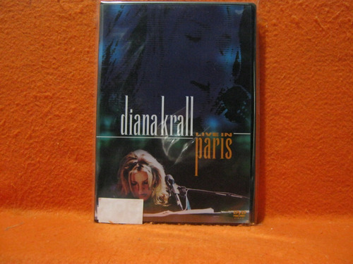 Dvd Diana Krall Live In Paris