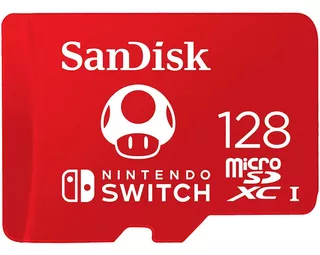 Cartão Micro Sd Nintendo Switch, 128gb, Sdsqxao-128g-gnczn