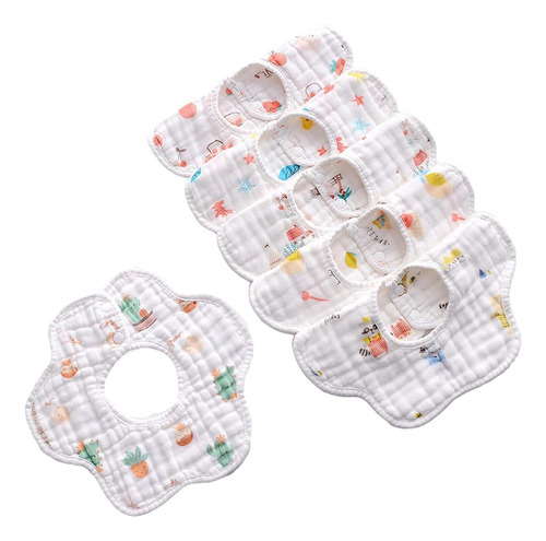 Toalla De Saliva Correa De Tymxghf, 8 Capas Can 360 ° Rotar