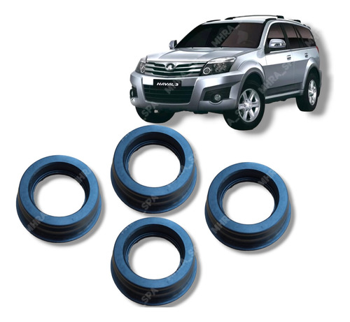  Sellos Bujias Great Wall Haval H3 2.0 2011-2018 Japon 4pcs