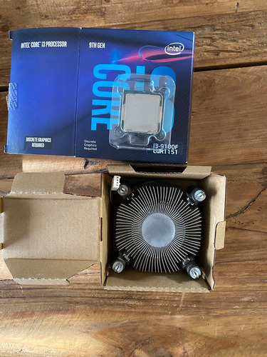 Procesador Intel Core I3-9100f De 4 Núcleos Y 4.2ghz (Usado)