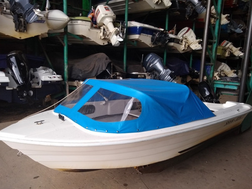 Bahamas 400 Bote Pescador Lancha Merc 15hp Super 40 Horas