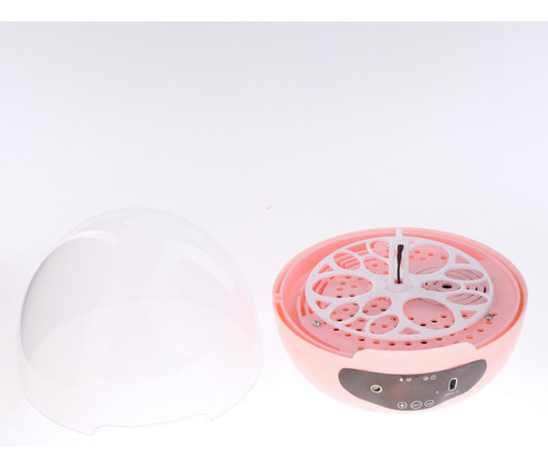 Incubadora De Ovos, Incubadora De Ovos Mini 3 Ovos Auto Rosa
