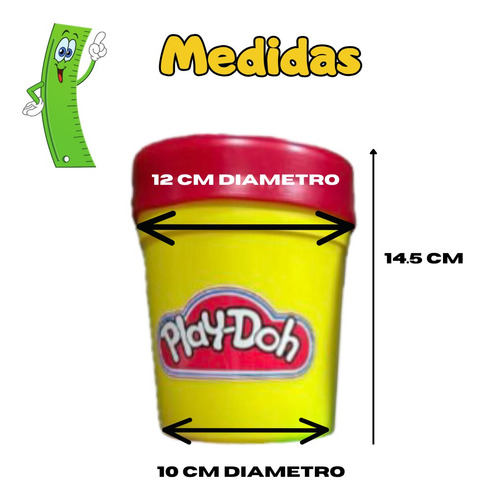Dulceros Niños 15 Piezas Play Do