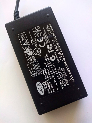 Fuente Alimentación Lacie Acml - 51 706479 5v 12v 4-pin
