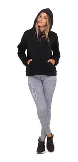 Buzo Hoodie Canguro Tulsa Deportivo Mujer Fitness Gym Casual