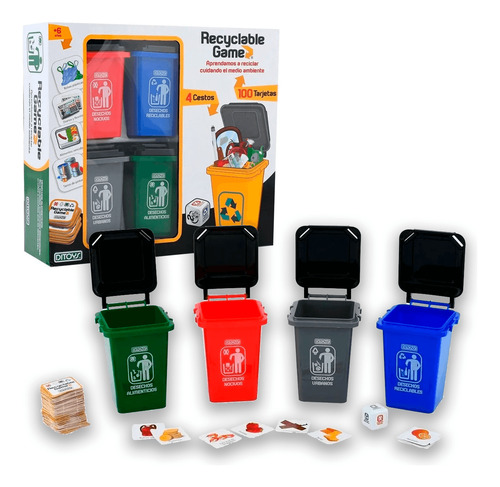 Recyclable Game Juego De Mesa