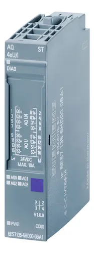 Modulo Plc Et200sp 4sa 0-10v/4-20ma 16bits A0/a1 Siemens
