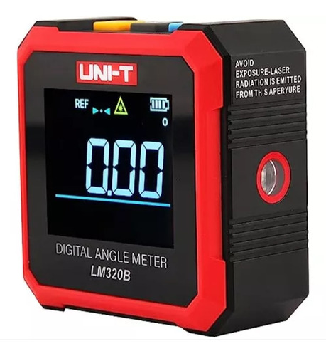 Medidor Digital De Ángulos Lm-320b Ebtn- Lcd Usb Tipo C