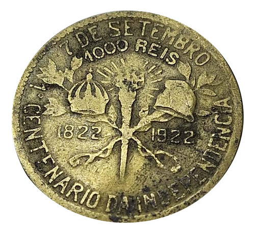 50 Moedas De 1000 Réis 1922 Duas Caras Para Alianças