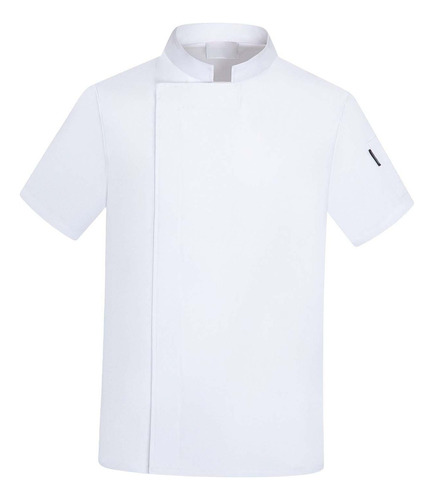 Chaqueta De Abrigo De Chef Unisex, Top De Manga Corta Con