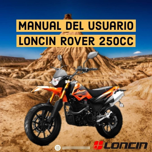 Imagen 3 de 3 de Manual Del Usuario Loncin Rover 250 Cc