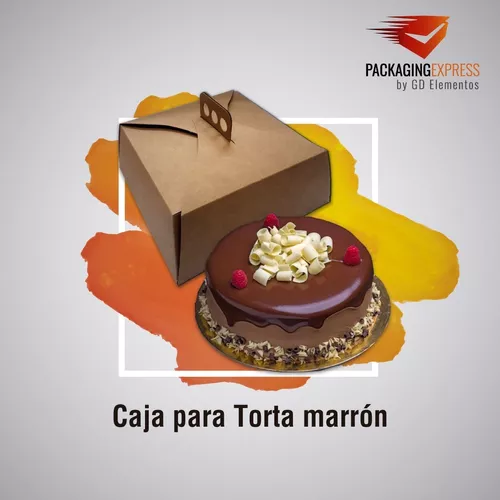 Cajas para Tortas, Tartas, Masas 27x27x10 Excelentes. Blanca