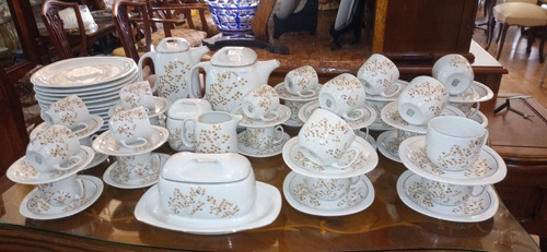 Antigua Vajilla Porcelana Verbano Te 65pzs N829 No Se Envia 