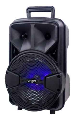 Caixa Amplificada Bright C05 Bluetooth 100w Cód.c05 Preto