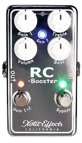 Pedal Xotic Rc Booster Guitar Boost - Versão 2 - DG Sound