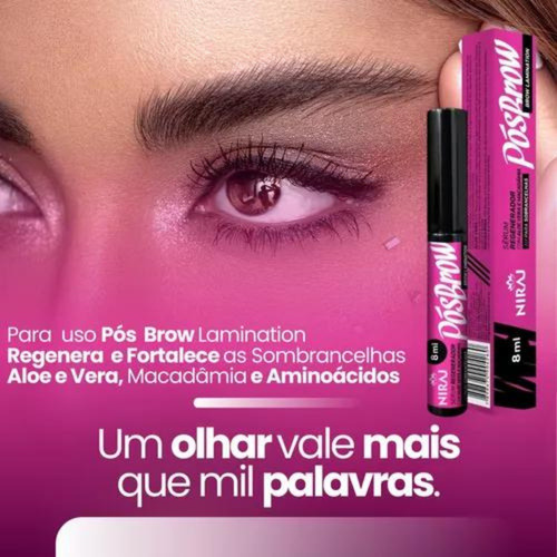 Pós Braw Sérum Regenerador Com Macadâmia P/sobracelhas 8ml