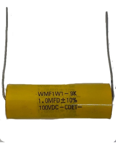 Pack 40 Capacitor Poliester 1uf 100vdc Wmf 