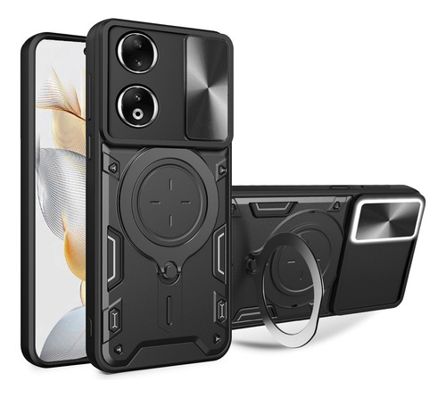 Funda Uso Rudo Anillo Cámara Case Para Honor 90