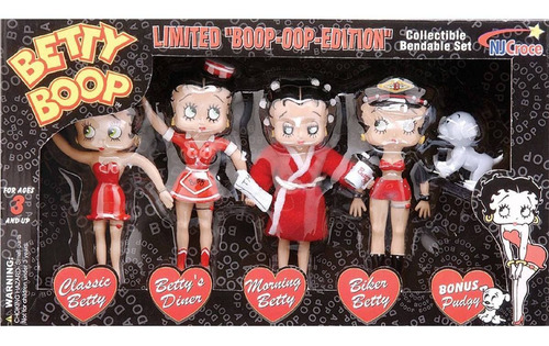 Betty Boop Figura Bendable Boxed Set