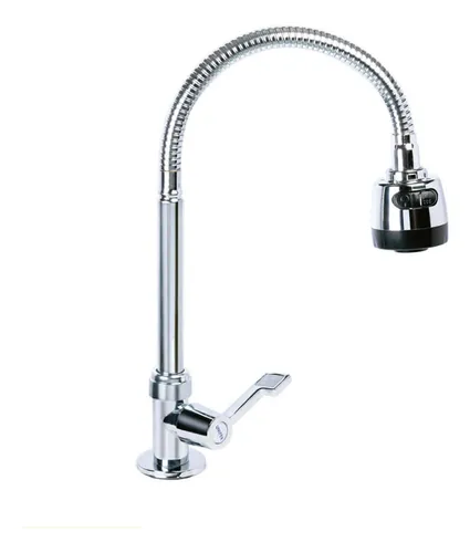 Llave lavaplatos cuello flexible hotsell