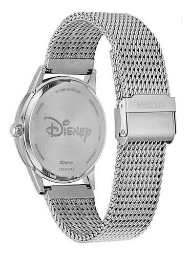 Imagen 3 de 5 de Fe7060-56w Reloj Citizen Disney Mickey Mouse Eco Drive Plate