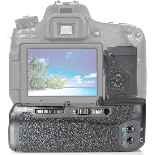 Battery Grip Kingma Compatible Canon Eos Rebel 8000d T6i T6s Eos 750d 760d Kiss X8i