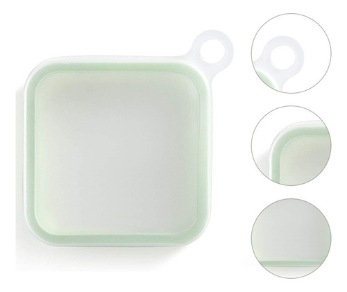 Sandwich Portátil Bento Box, Sándwich De Silicona Reutilizab