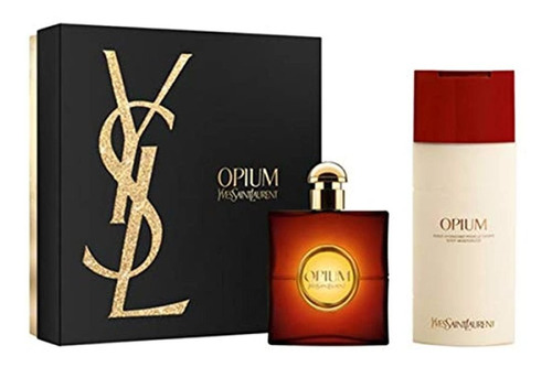 Yves Saint Laurent Opium By Yves Saint Laurent Set De Regalo