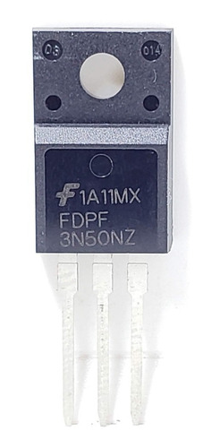 Transistor Mosfet Canal N Fdpf3n50nz Fdpf3n50 500v 1.8a