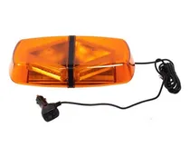 Comprar Torreta Led Ambar Cob 40w Iman Estrobo Emergencias