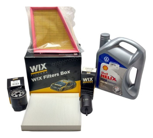 Kit Filtros Vw Gol Trend / Voyage / Suran + Aceite 5w40 4l