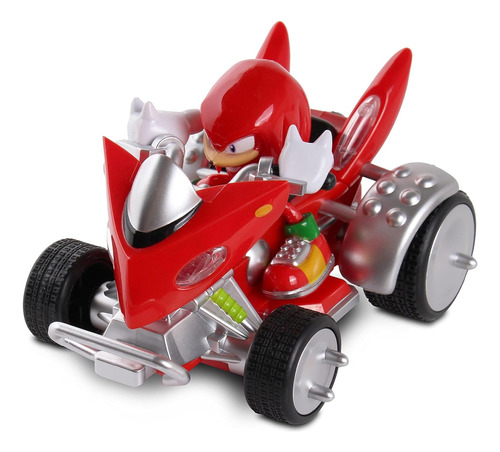 Sonic  Knuckles  Pull Back Racer Carro Carreras