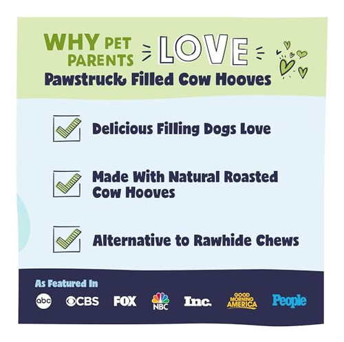 Vaca Pawstruck Natural Cascos Para Perros Fabricado En Los