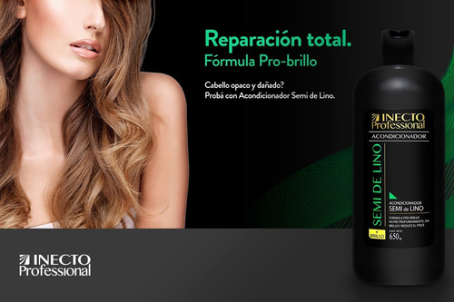 Kit Hidratacion Shampoo + Acondicionador Inecto Professional