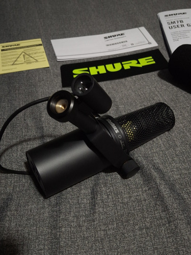 Microfono Shure Sm7b Negro (Usado)