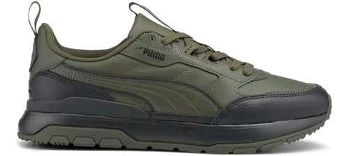 Zapatillas Puma Hombre R78 Trek Lth 383202 03 Verde