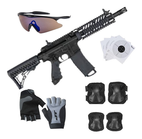 Paquete Tippmann Tmc Negra Overol Careta Hopper Gotcha Xtr P