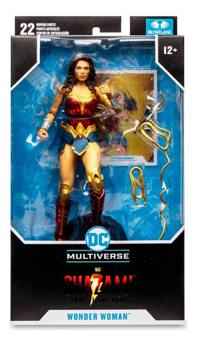 Mcfarlane: Dc Shazam 2 La Furia De Los Dioses- Wonder Woman