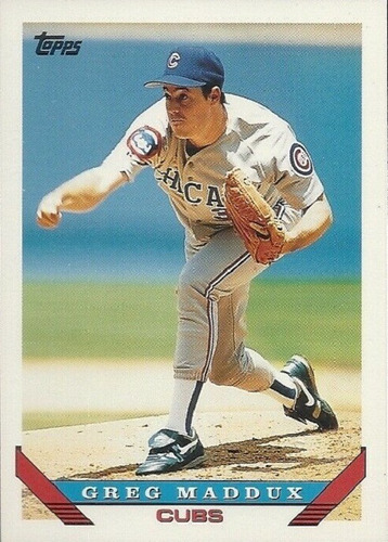 Mlb Greg Maddux - Topps 1993 # 183