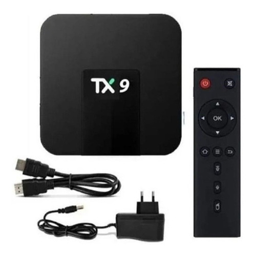 Smart Tv Box 4gb Ram 64gb Disco Android 10.0 Wifi 3d 4k Tx9
