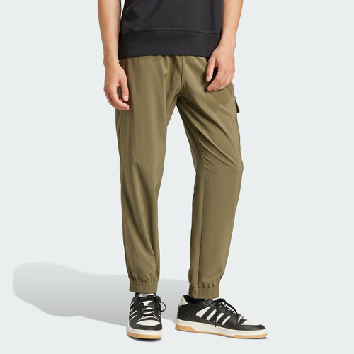 Pantalón Adidas Casual Essentials Hombre Verde Jd1824