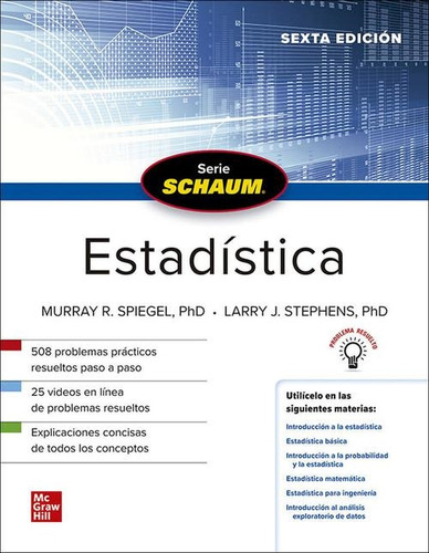 Estadistica - 6 Ed.- Schaum-spiegel, Murray R.-mcgraw Hill I