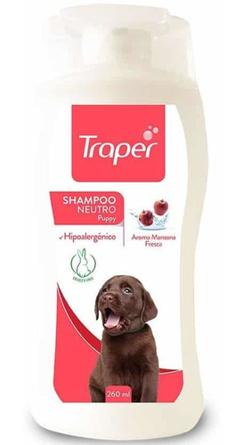 Traper Shampoo Neutro Puppy 260ml - Hipoalergénico