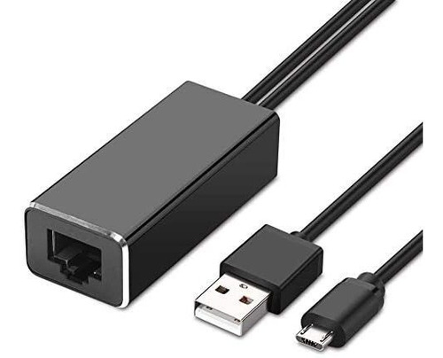 Adaptador Ethernet Weixinke Para Fire Tv Stick 100mbps