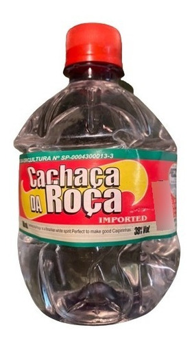 Cachaca Da Roça  500cc Origen Brasil