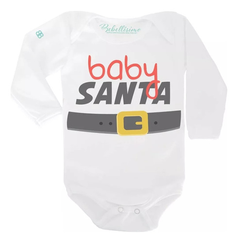 Body Para Bebé Personalizado Navidad Baby Santa Traje Claus